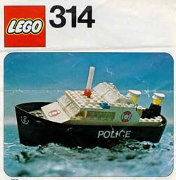 LEGO 314 - Wasserschutzboot