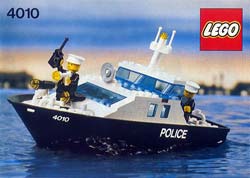 LEGO 4010 - Polizei-Schnellboot