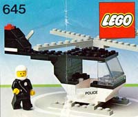 LEGO 645 - Polizei-Hubschrauber