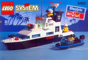 LEGO 6483 - Polizei-Schnellboot