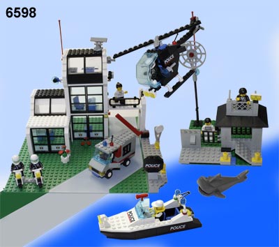 LEGO 6598 - Polizei-Direktion